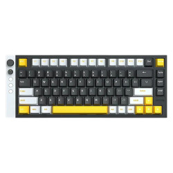 Клавиатура Lamzu Professional Gaming Mechanical Keyboard JET 75 - 8K, Magnetic Gateron Jade Switches - Black/Yellow