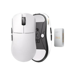 Безжична мишка Lamzu INCA 8K - Wireless Gaming Mouse - White