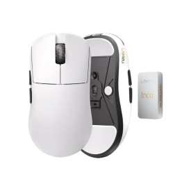 Безжична мишка Lamzu INCA 8K - Wireless Gaming Mouse - White