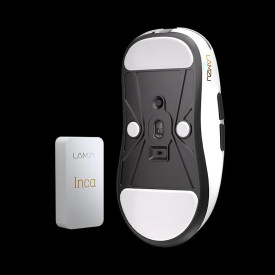 Безжична мишка Lamzu INCA 8K - Wireless Gaming Mouse - White