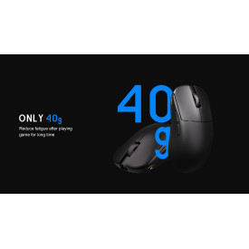 Безжична мишка Lamzu INCA 8K - Wireless Gaming Mouse - White