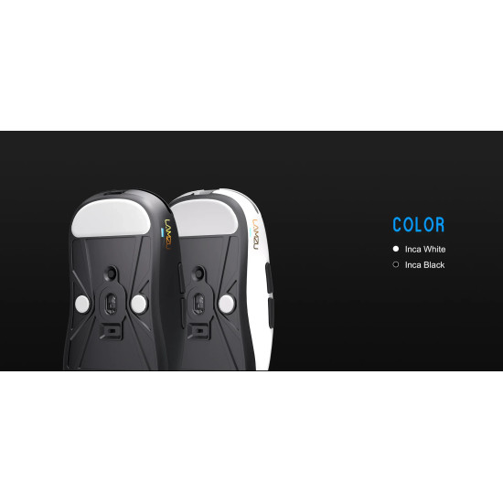 Безжична мишка Lamzu INCA 8K - Wireless Gaming Mouse - White