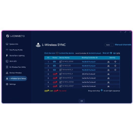Контролер за вентилатори Lian Li UNI FAN Wireless Controller V2.1 - black