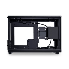 Кутия за компютър Lian Li Case mATX - DAN Cases A3 Wood - Black