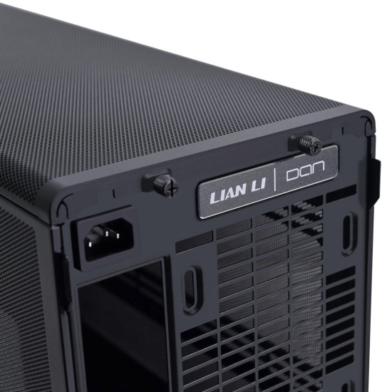 Кутия за компютър Lian Li Case mATX - DAN Cases A3 Wood - Black
