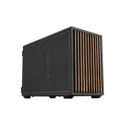 Кутия за компютър Lian Li Case mATX - DAN Cases B4 Wood Edition - Black