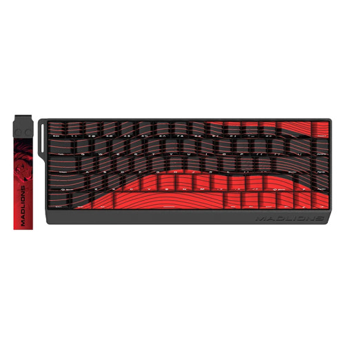 Клавиатура Madlions Professional Gaming Mechanical Keyboard FIRE 68 ULTRA - 8K, Gateron Magnetic Jade Switches - Black
