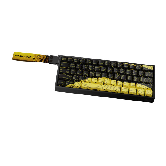 Клавиатура Madlions Professional Gaming Mechanical Keyboard MAD 60 HE Contour Flagship - 8K, Magnetic Amber Pro [Linear]