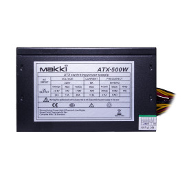Захранване Makki PSU ATX-500W MAKKI-ATX-500-B-PCIE