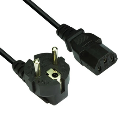 Захранващ кабел Makki Power Cord Computer schuko 220V - MAKKI-CE021-1.8m-0.5mm