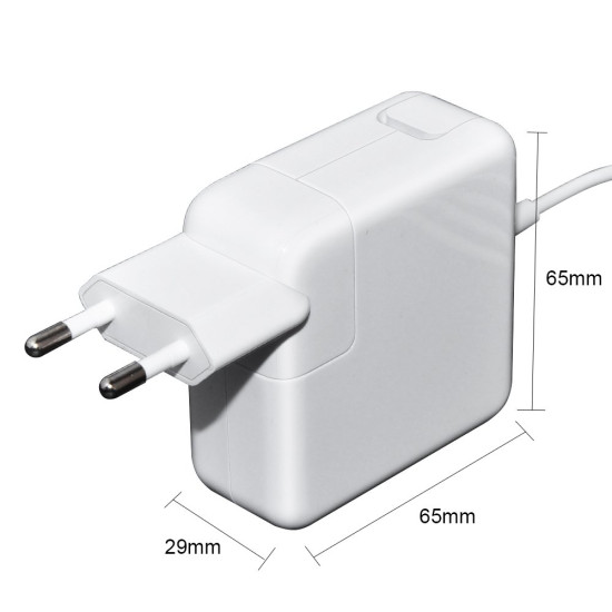 Зарядно за лаптоп Makki за Apple - 14.85V 3.05A 45W T tip G2 MagSafe2 - MAKKI-NA-AP-33