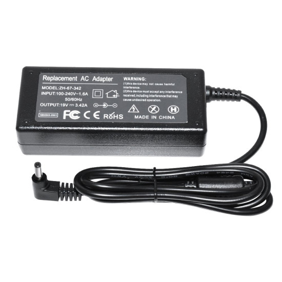 Зарядно за лаптоп Makki за ASUS/ACER 19V 3.42A 65W 4.0x1.35mm - MAKKI-NA-AC-03