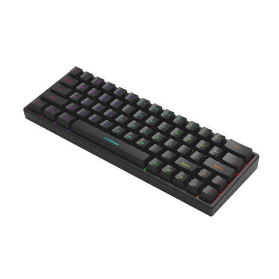Безжична клавиатура Marvo Wireless Gaming Mechanical keyboard Shogo 63W - KG955W - Bluetooth 5.0, 2.4G