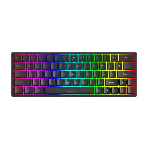 Безжична клавиатура Marvo Wireless Gaming Mechanical keyboard Shogo 63W - KG955W - Bluetooth 5.0, 2.4G