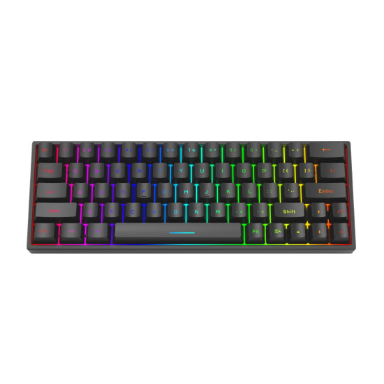 Безжична клавиатура Marvo Wireless Gaming Mechanical keyboard Shogo 63W - KG955W - Bluetooth 5.0, 2.4G