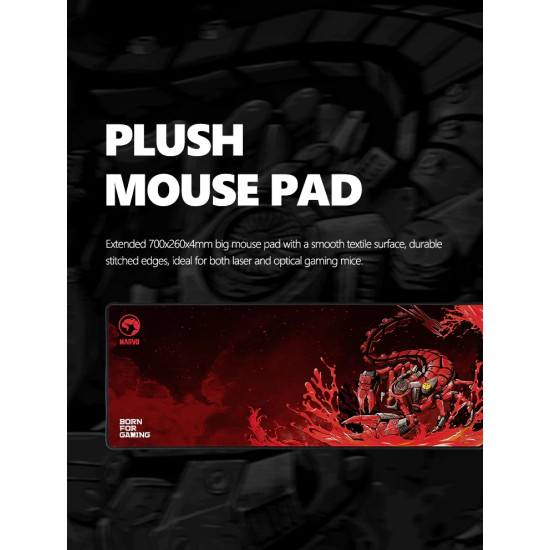 Комплект клавиатура и мишка Marvo Gaming COMBO CM372 3-in-1 - Mechanical Keyboard, Mouse, Mousepad