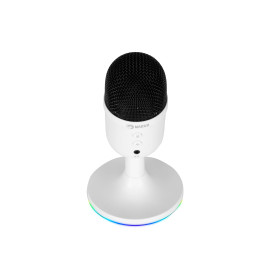 Микрофон Marvo Gaming USB Microphone - MIC-06 White - USB, RGB