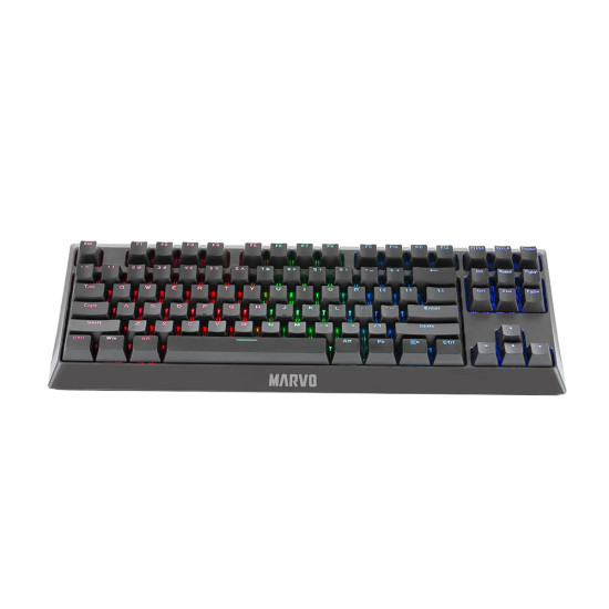 Клавиатура Marvo Gaming Mechanical keyboard KG953G - Blue switches, 87 keys TKL, RGB