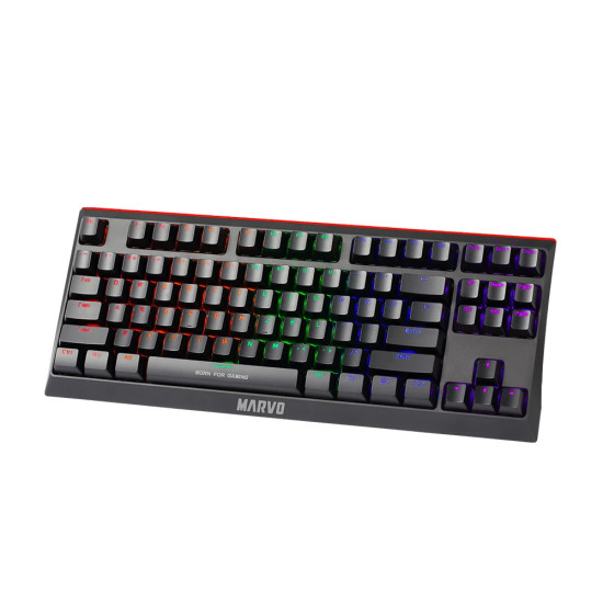Клавиатура Marvo Gaming Mechanical keyboard KG953G - Blue switches, 87 keys TKL, RGB