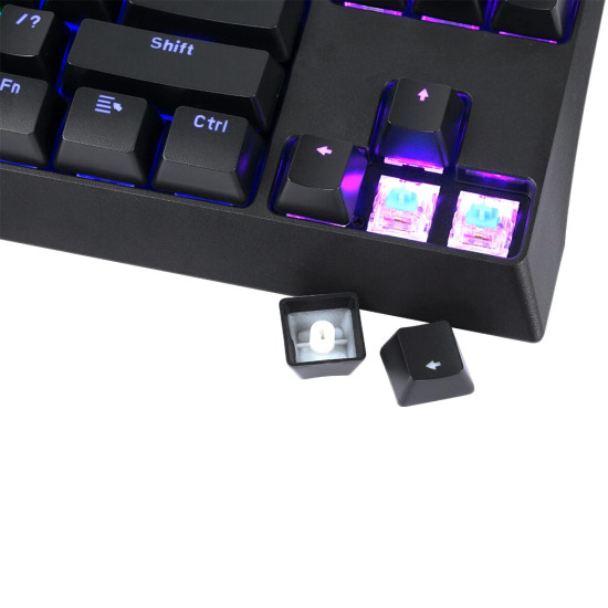 Клавиатура Marvo Gaming Mechanical keyboard KG953G - Blue switches, 87 keys TKL, RGB