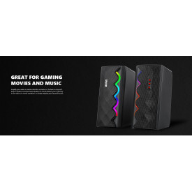 Тонколони Marvo Gaming Speakers 2.0 6W Bluetooth RGB - MARVO-SG-269
