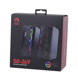 Тонколони Marvo Gaming Speakers 2.0 6W Bluetooth RGB - MARVO-SG-269