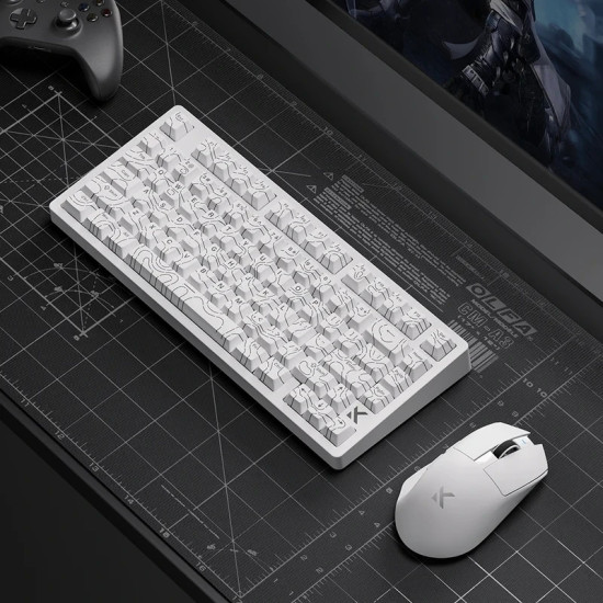 Клавиатура MCHOSE Gaming Mechanical Keyboard Jet75 - 8K, Kailh Magnetic God Switch [Linear] (English US), Black