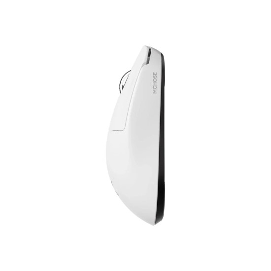 Безжична мишка MCHOSE L7 Pro White - Wireless Gaming Mouse - Dual 8K, Kailh Optical
