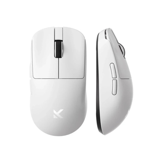 Безжична мишка MCHOSE L7 Pro White - Wireless Gaming Mouse - Dual 8K, Kailh Optical