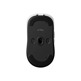 Безжична мишка MCHOSE L7 Pro White - Wireless Gaming Mouse - Dual 8K, Kailh Optical