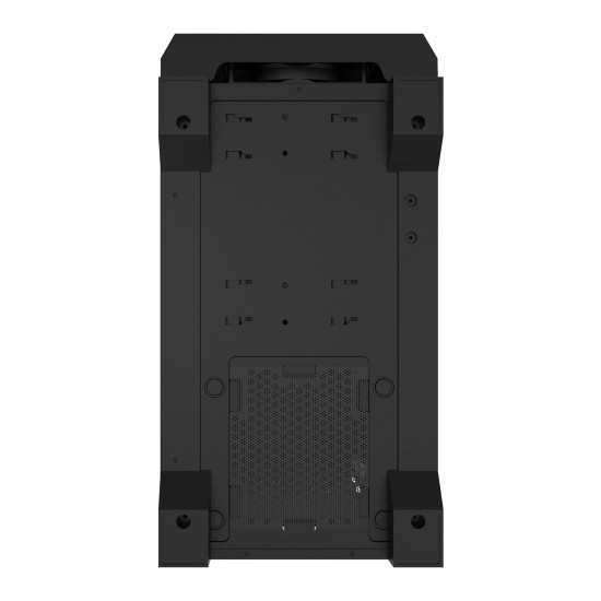 Кутия за компютър Montech AIR 100 LITE, Micro ATX Case, TG, 2x120mm Fans, Black
