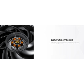 Вентилатор Montech METAL 120 PWM, Fan 120mm, PWM