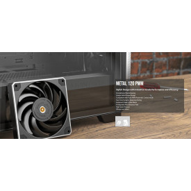 Вентилатор Montech METAL 120 PWM, Fan 120mm, PWM