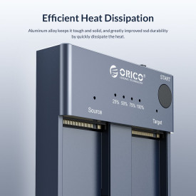 Докинг станция Orico Storage - Duplicator for SSD NVMe M.2 - M2P2-C3-C