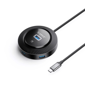 USB хъб Orico USB3.0 HUB Type-C - 4 x USB3.0 - YK2-C3-03-BK