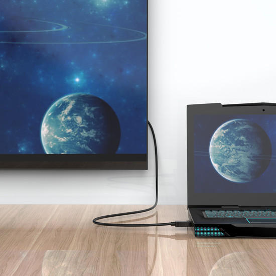 Display Port кабел Orico v1.2 DP M / M Black 4K 5m - XD-DTDP4-50-BK