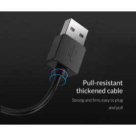 USB кабел Orico USB2.0 A/M to USB3.1 Type-C 1m - BTC-10-BK