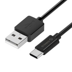 USB кабел Orico USB2.0 A/M to USB3.1 Type-C 1m - BTC-10-BK