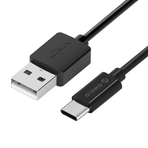 USB кабел Orico USB2.0 A/M to USB3.1 Type-C 1m - BTC-10-BK