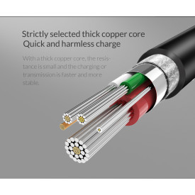 USB кабел Orico USB2.0 A/M to USB3.1 Type-C 1m - BTC-10-BK