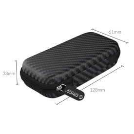 Калъф за външен диск Orico Storage Bag - NVMe Black - M2PH01-BK