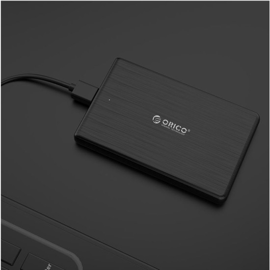 Външна кутия за диск Orico Storage - Case - 2.5 inch USB3.0 Black - 2189U3-BK