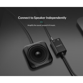 Външна звукова карта Orico USB Sound card - Headphones, Mic, Black - SKT2-BK