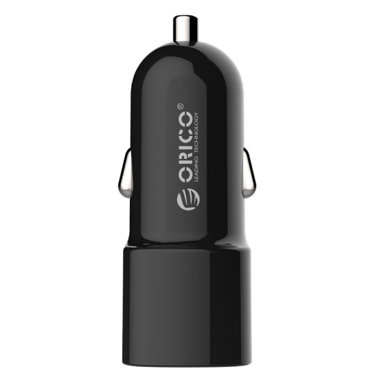 Зарядно Orico Charger Car 12V-24V - 18W 2 port 2.4A - UCL-2U