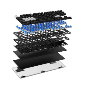 Клавиатура Pulsar Professional Gaming Mechanical Keyboard PCMK 2 HE TKL ANSI Black - 8K, Gateron Magnetic Switches Linear