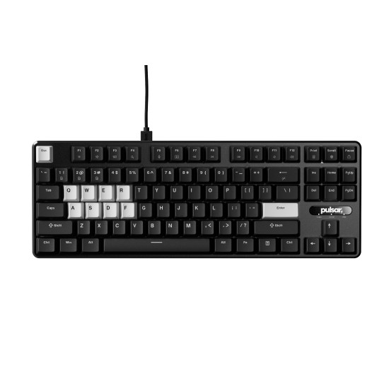 Клавиатура Pulsar Professional Gaming Mechanical Keyboard PCMK 2 HE TKL ANSI Black - 8K, Gateron Magnetic Switches Linear