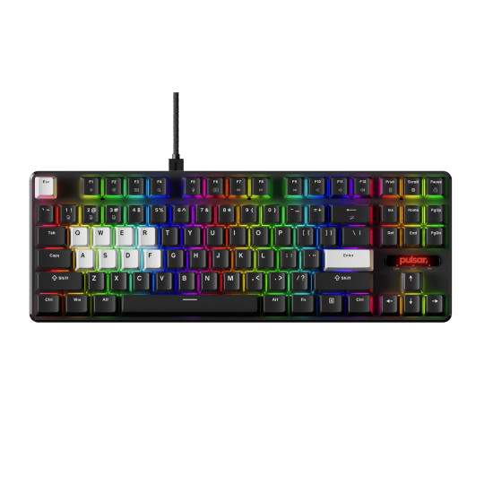 Клавиатура Pulsar Professional Gaming Mechanical Keyboard PCMK 2 HE TKL ANSI Black - 8K, Gateron Magnetic Switches Linear
