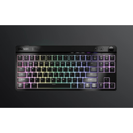 Клавиатура Pulsar Professional Gaming Mechanical Keyboard Xboard MS TKL ANSI Black - 8K, Cherry MX2A [Linear], RGB