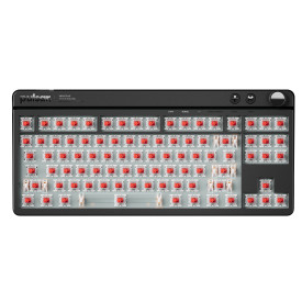 Клавиатура Pulsar Professional Gaming Mechanical Keyboard Xboard MS TKL ANSI Black - 8K, Cherry MX2A [Linear], RGB