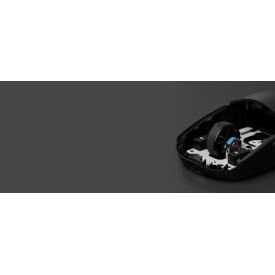 Безжична мишка Pulsar Wireless Gaming Mouse X2 CrazyLight Jet Black 8K